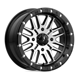 MSA Offroad Wheels – M37 BRUTE BEADLOCK – Black – 16″x7″ 10mm – Summer Wheels – M37-06737